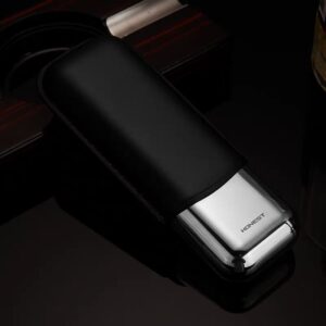 Honest Brand Black Cigar Case (2 Sticks)