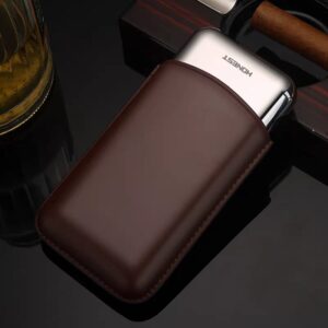 Honest Brand Brown Cigar Case (3 Sticks)