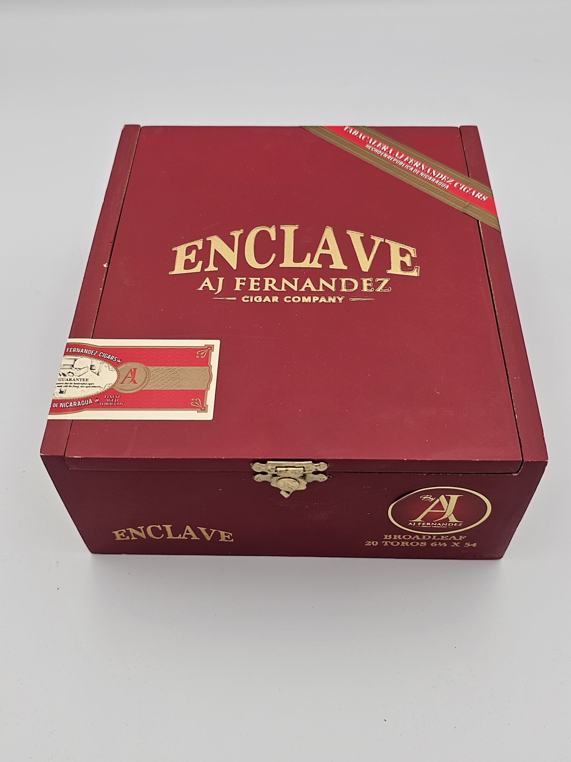 AJ Fernandez Enclave Broadleaf Toro (Box 20) - Image 2